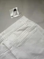 Białe jeansowe spodnie damskie Outdoor John Baner widok tylnej kieszeni