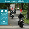 Interkom motocyklowy do kasku konferencje Freeconn T-MAX BT widok połączenia
