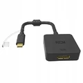 Przejściówka z USB C do DisplayPort Iczi IZEC-A46 do MacBooka widok z przodu  