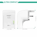 Router Aukey WF-R1 5/2,4GHz 433/300 Mbps Wi-Fi widok z wymiarami