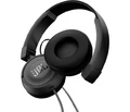 Słuchawki przewodowe nauszne JBL T450 widok wewnętrznej słuchawki