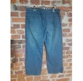 Spodnie męskie jeansowe z głębokimi kieszeniami John Baner widok z tyłu