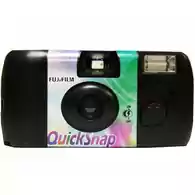 Aparat jednorazowy Fujifilm Quicksnap Flash widok z przodu