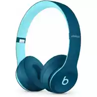 Bezprzewodowe słuchawki bluetooth Beats by Dr.Dre Solo3 Pop Blue widok z przodu