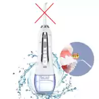 Bezprzewodowy irygator do zębów H2Ofloss widok z przodu