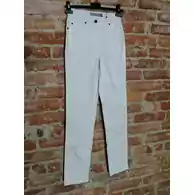 Białe jeansowe spodnie damskie Outdoor John Baner