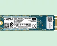 Dysk wewnętrzny SSD Micron Crucial MX500 250GB SATA M.2 widok z przodu