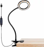 Elastyczna ściemnialna lampka biurkowa LED USB HL-TJ8010A-2