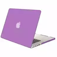 Etui Macbook pro Retina 13'' obudowa hard case kolor fioletowy widok z przodu