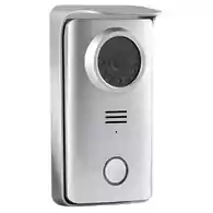 Kamera dzwonek do wideodomofonu domofonu drzwi Lermom C70 widok z przodu.