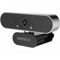 Kamera internetowa Sansco 3410 4MP 1080P FHD Webcam widok z lewej strony