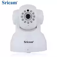 Kamera wewnętrzna IP Sricam SP012 WiFi 720P P2P SD widok z przodu.