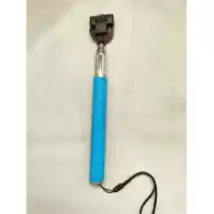 Kijek do selfie stick monopod statyw pilot Bluetooth niebieski