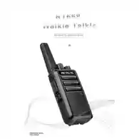 Krótkofalówka walkie talkie Retevis RT668 widok  z przodu.