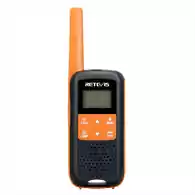 Krótkofalówki walkie talkie Retevis RT649 PMR bez klapki widok z przodu.