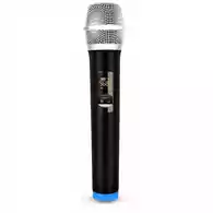 Mikrofon bezprzewodowym do wzmacniacza karaoke UHF AUX widok z przodu