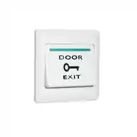 Natynkowy przycisk wyjścia Exit Door biały