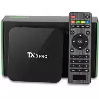 Odtwarzacz multimedialny tuner TV Box TX3 Pro Netflix widok z przodu