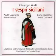 Płyta kompaktowa Verdi I Vespri Siciliani DVD widok z przodu.