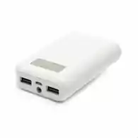 Powerbank Remax proda 10000mah 2 porty USB LED biały