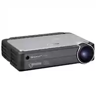 Projektor wideo Sharp NoteVision PG-M15S DLP 1100 lumenów SVGA 800 x 600 widok z przodu.