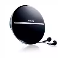 Przenośny odtwarzacz MP3-CD Philips CD EXP2546/12 100 sekund ESP widok z przodu.