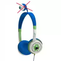 Przewodowe słuchawki nauszne dla dzieci Zagg iFrogz Little Rockerz