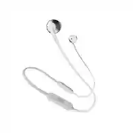Słuchawki bezprzewodowe JBL by Harman T205BT Szare widok z kablem