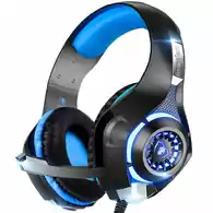 Słuchawki przewodowe gamingowe BEEXCELLENT GM niebieskie