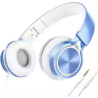 Słuchawki przewodowe AILIHEN MS300 do smartfona PC niebieskie