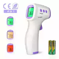Termometr bezdotykowy dla dzieci dziecka Hylogy MD-H6 widok z boku