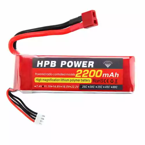 Akumulator bateria litowo-jonowa 2200mAh HPB 25C 11.1V widok  zrzodu