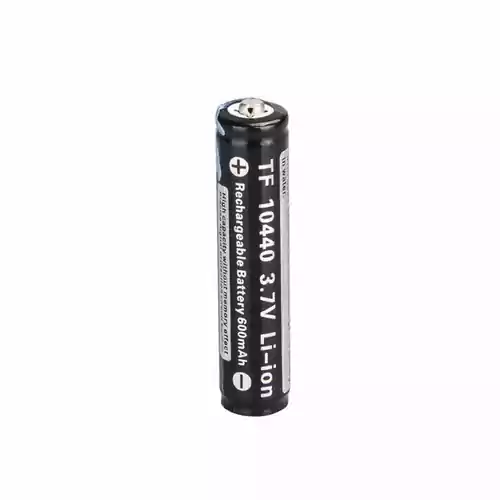 Bateria akumulator TrustFire TF 10440 widok z przodu