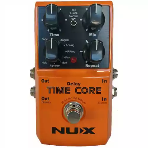 Efekt gitarowy Nux time core guitar effects pedal widok z przodu