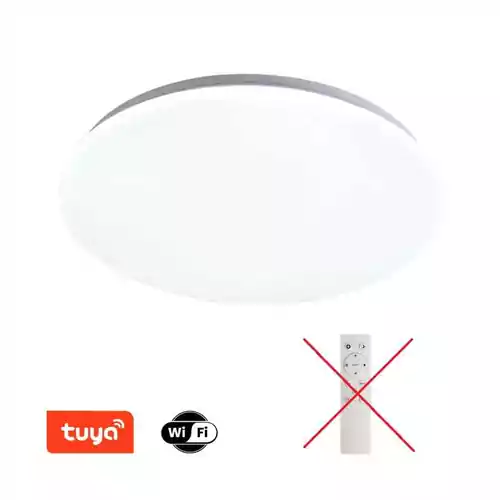 Inteligentna lampa sufitowa LED WiFi 24W 85-265V widok z przodu