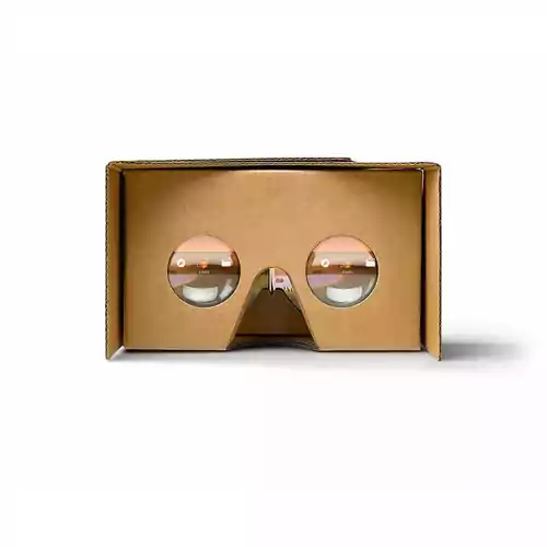 Kartonowe okulary VR NFC 7.45562E+12 gogle 3D widok z przodu