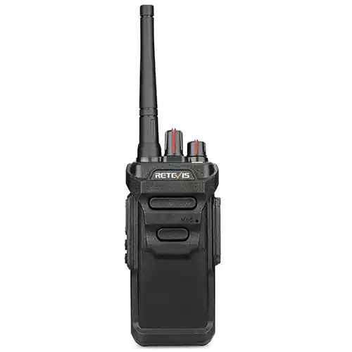 Krótkofalówka walkie talkie Retevis RT648 IP67 widok z boku.