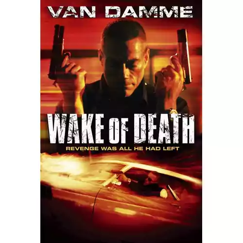 Płyta kompaktowa film Mściciel Wake of Death 2004 DVD widok z przodu.