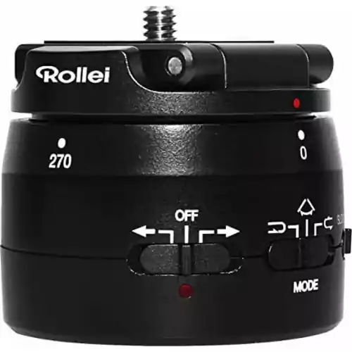 Zmotoryzowana głowica panoramiczna Rollei ePano 360 do kamery widok z przodu 