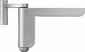 Abus 441820 Samozamykacz do drzwi – domykacz cichy do 20 kg, srebrny – zdjęcie 2