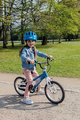 ABUS Smiley 3.0 M (50-55 cm) – kask rowerowy dla dzieci, niebieski