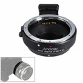 Adapter AF Canon EOS EF EFS - Micro M4/3 autofocus widok na aparacie