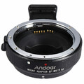 Adapter AF Canon EOS EF EFS - Micro M4/3 autofocus widok z góry
