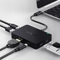 Adapter Aukey CB-C58 Hub 4K HDMI 4x USB 3.0 widok kompatybilności