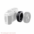 Adapter bagnetowy Viltrox JY-43F Panasonic G1 G2 G3 G10 widok z lewej strony