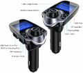 Adapter radia samochodowego z ładowarką VicTsing BH267A bluetooth widok opisu