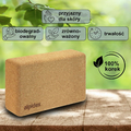 ALPIDEX – klocki do jogi z korka, zestaw 2 szt. – zdjęcie 3