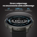 Amazfit Balance 2 47mm – smartwatch AMOLED, dwuzakresowy GPS, czarny – zdjęcie 2