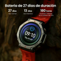 Amazfit T-Rex 3 48mm – smartwatch outdoor AMOLED, stal 316L, NFC, czarny – zdjęcie 6