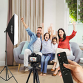 Andoer Zestaw oświetleniowy LED 85 W - softbox 50x70 cm z pilotem – zdjęcie 6